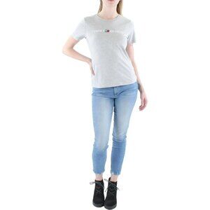 Tommy Hilfiger Sport Size Small Grey Logo T-Shirt NWT